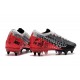 Chaussures Nike Mercurial Vapor 13 Elite SG-Pro Neymar Platine Noir Rouge