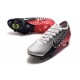 Chaussures Nike Mercurial Vapor 13 Elite SG-Pro Neymar Platine Noir Rouge