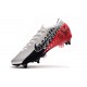 Chaussures Nike Mercurial Vapor 13 Elite SG-Pro Neymar Platine Noir Rouge
