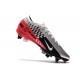 Chaussures Nike Mercurial Vapor 13 Elite SG-Pro Neymar Platine Noir Rouge