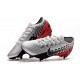 Chaussures Nike Mercurial Vapor 13 Elite SG-Pro Neymar Platine Noir Rouge