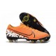 Chaussures Nike Mercurial Vapor 13 Elite SG-Pro Orange Blanc Noir