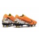 Chaussures Nike Mercurial Vapor 13 Elite SG-Pro Orange Blanc Noir