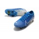 Chaussures Nike Mercurial Vapor 13 Elite SG-Pro New Lights Bleu Blanc