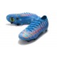 Chaussures Nike Mercurial Vapor 13 Elite SG-Pro Bleu Rouge