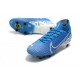Nouvelles Nike Mercurial Superfly VII Elite SG-Pro New Lights Bleu Blanc