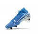 Nouvelles Nike Mercurial Superfly VII Elite SG-Pro New Lights Bleu Blanc