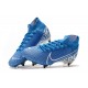 Nouvelles Nike Mercurial Superfly VII Elite SG-Pro New Lights Bleu Blanc