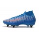 Nouvelles Nike Mercurial Superfly VII Elite SG-Pro Bleu Rouge
