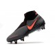 Nike Phantom VSN Elite DF SG-Pro Anti Clog Gris foncé Mangue claire Noir