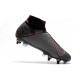 Nike Phantom VSN Elite DF SG-Pro Anti Clog Gris foncé Mangue claire Noir