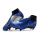 Nike Phantom VSN Elite DF SG-Pro Anti Clog Bleu Chrome Blanc