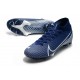 Chaussure Nike Mercurial Superfly VII Elite FG - Bleu Blanc