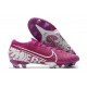 Nike Mercurial Vapor XIII Elite FG Crampons Violet Blanc