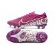 Nike Mercurial Vapor XIII Elite FG Crampons Violet Blanc