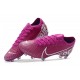 Nike Mercurial Vapor XIII Elite FG Crampons Violet Blanc