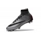 Chaussure Crampons Moulés Nike Mercurial Superfly CR7 Quinhentos Gris Noir Rouge