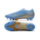 Chaussure Nike Mercurial Vapor 13 Elite FG ACC Bleu Or