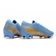 Chaussure Nike Mercurial Vapor 13 Elite FG ACC Bleu Or