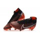 Nouvelles Nike Mercurial Superfly VII Elite SG-Pro Noir Blanc Cramoisi