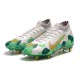 Nouvelles Nike Mercurial Superfly VII Elite SG-Pro Mbappe Gris Vert Or