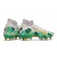 Nouvelles Nike Mercurial Superfly VII Elite SG-Pro Mbappe Gris Vert Or