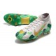 Nouvelles Nike Mercurial Superfly VII Elite SG-Pro Mbappe Gris Vert Or