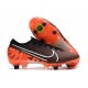 Chaussures Nike Mercurial Vapor 13 Elite SG-Pro Noir Blanc Cramoisi