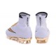 Chaussure a Crampon Cristiano Ronaldo Nike Mercurial Superfly FG Blanc Or
