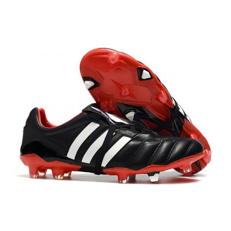 Chaussure de Foot adidas Predator Mania FG -Noir Rouge Blanc