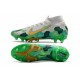 Nike Mercurial Superfly VII Elite AG-PRO Mbappe Gris Vert Or
