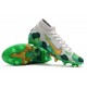 Nike Mercurial Superfly VII Elite AG-PRO Mbappe Gris Vert Or