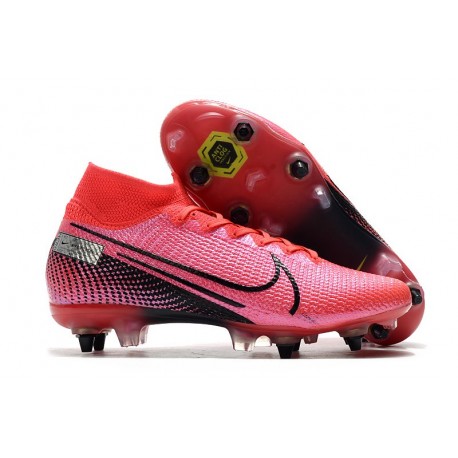 Nouvelles Nike Mercurial Superfly VII Elite SG-Pro Cramoisi Noir