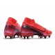 Nouvelles Nike Mercurial Superfly VII Elite SG-Pro Cramoisi Noir