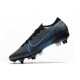 Chaussures Nike Mercurial Vapor 13 Elite SG-Pro Noir Bleu